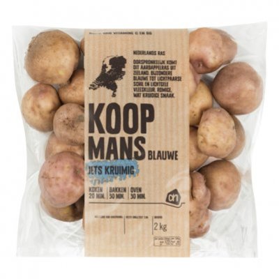 Huismerk Koopmans blauwe